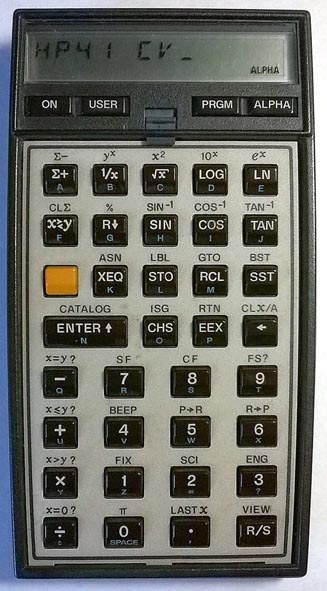 HP41cv-Calculator